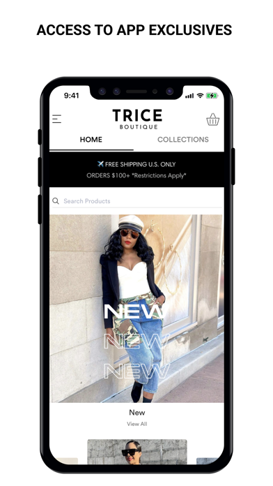 Trice Boutique Screenshot