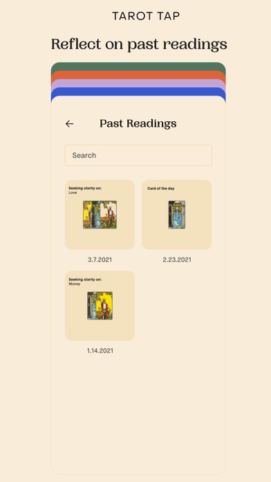 Tarot Tap Screenshot