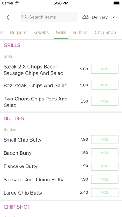 Margam Fish Bar Screenshot