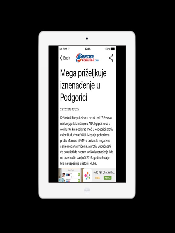 Screenshot #4 pour Sportska Centrala