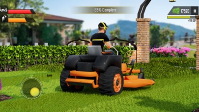 Screenshot #2 pour Mowing Simulator - Lawn Mower