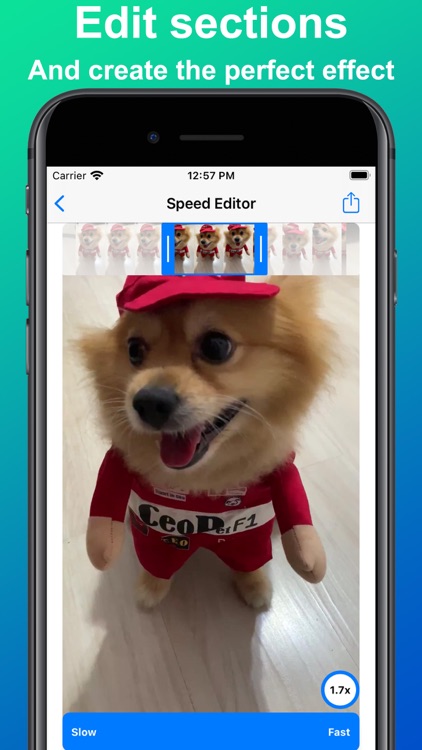 Video Speed slow motion editor