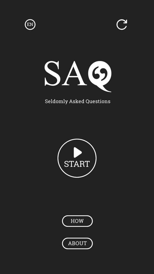 #1. SAQ - Seldomly Asked Questions (iOS) 由: Swiss Digital AG