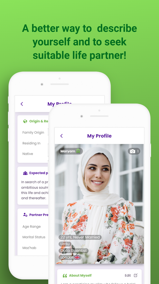 #5. Nikah.com® -Muslim Matchmaking (iOS) Podle: Rib Matches Private Limited