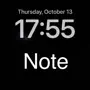 Lock Screen Note - Show Notes