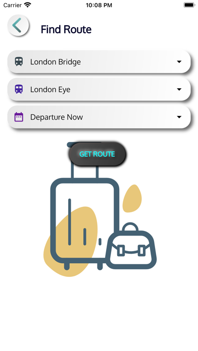 London Tube Map, Tram, DLR TFL Screenshot