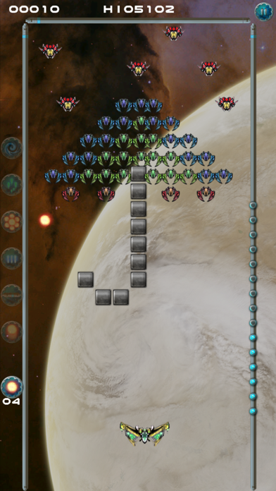 Screenshot #1 pour Alien Wall - Brick Breaker