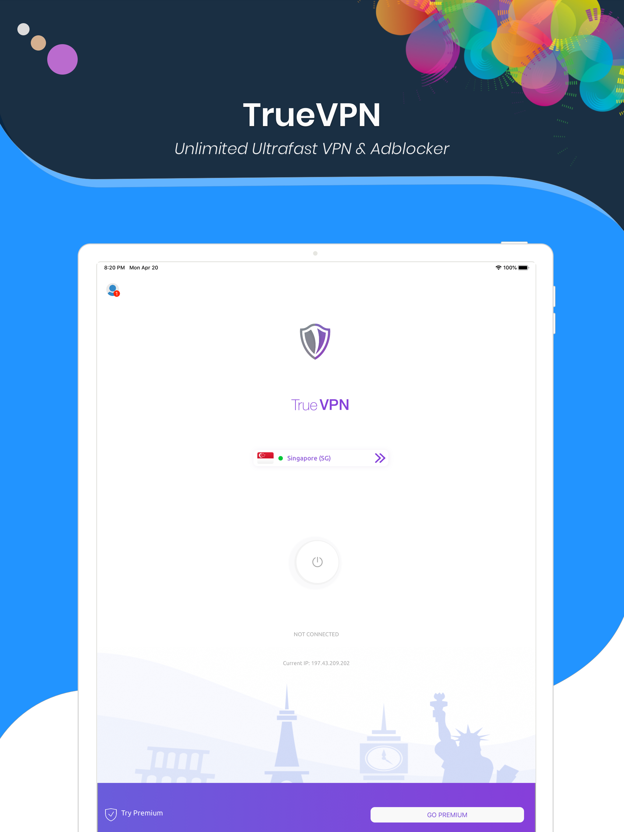 TrueVPN - Best VPN & AdBlocker screenshot 8