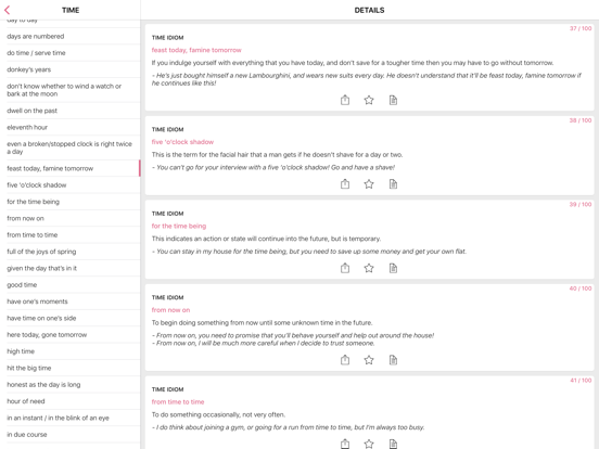 Screenshot #5 pour Time Number idioms in English