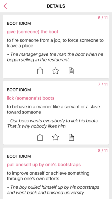 Clothing - Love idioms Screenshot