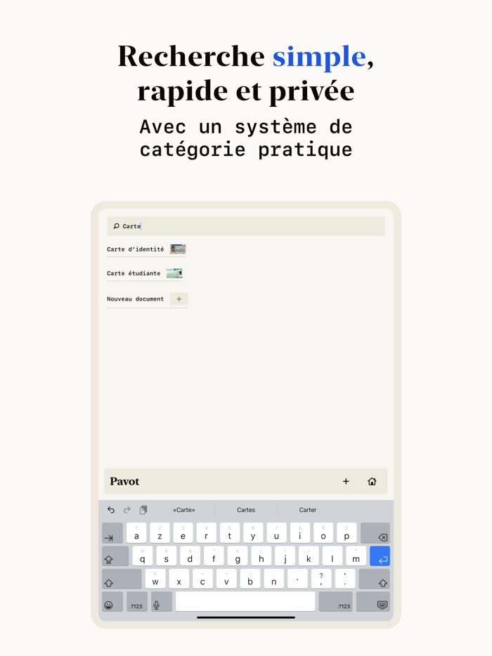 Pavot - Coffre fichiers photos