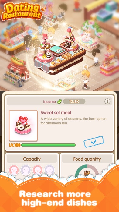 Dating Restaurant-Idle Game Screenshot