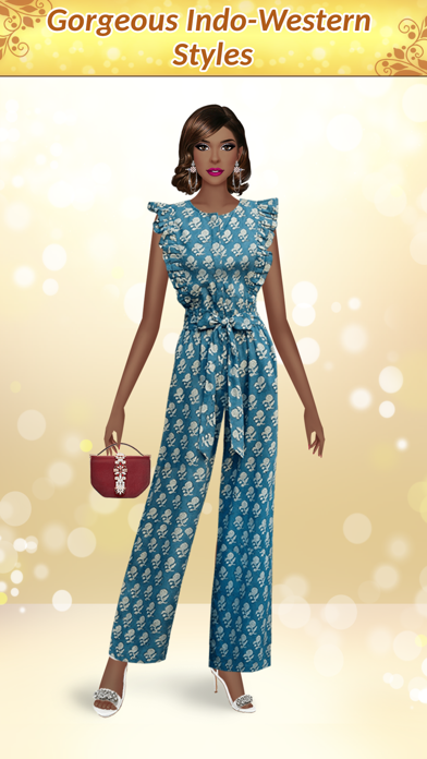 Indian Fashion Dressup Stylist Screenshot