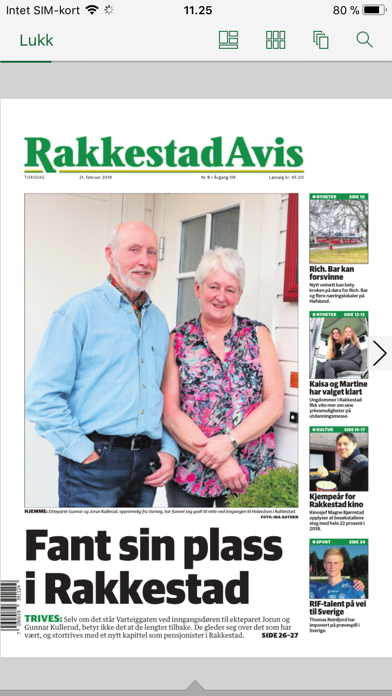 Screenshot #2 pour Rakkestad Avis eAvis