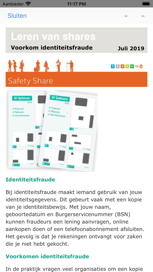 #3. TRACK to 0 (iOS) 来自: VeiligWerk BV