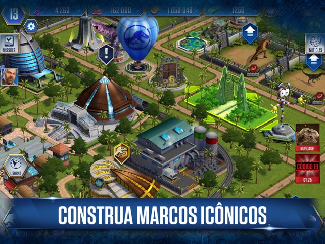 Um pouco sobre Jurassic World™: O Jogo