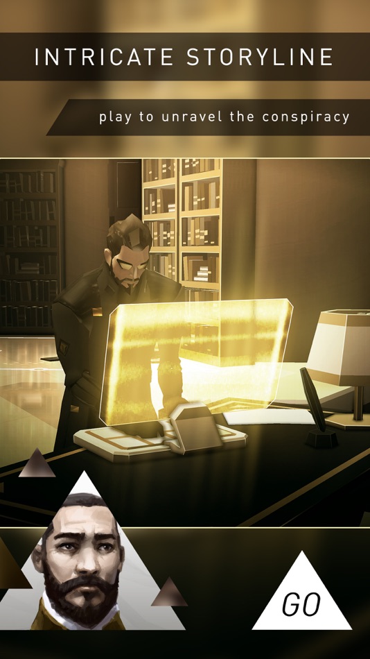 #5. Deus Ex GO (iOS) 由: Deca Live Operations GmbH
