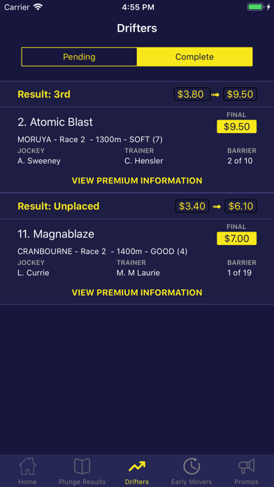 Plunge: Horse Racing Screenshot