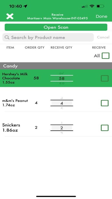 AveriGo Inventory Screenshot