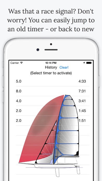 Race Master Sail Timer + Speed Screenshot