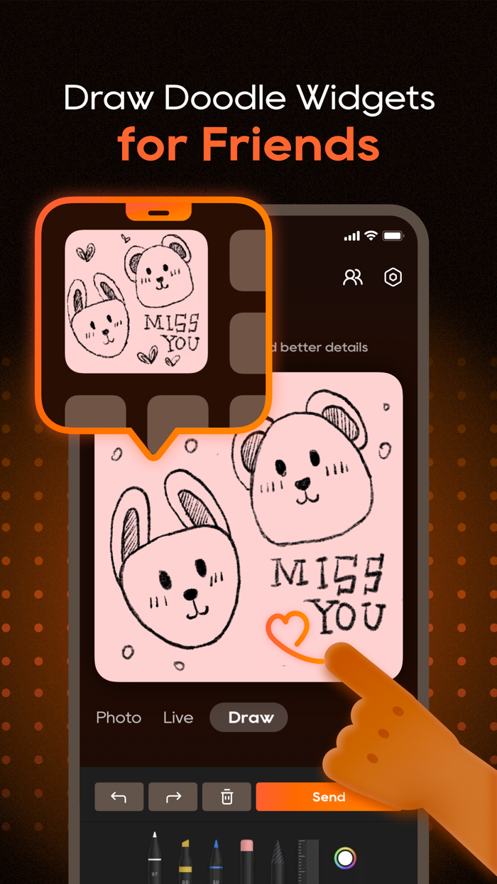 SnapWidget Photo and Drawing