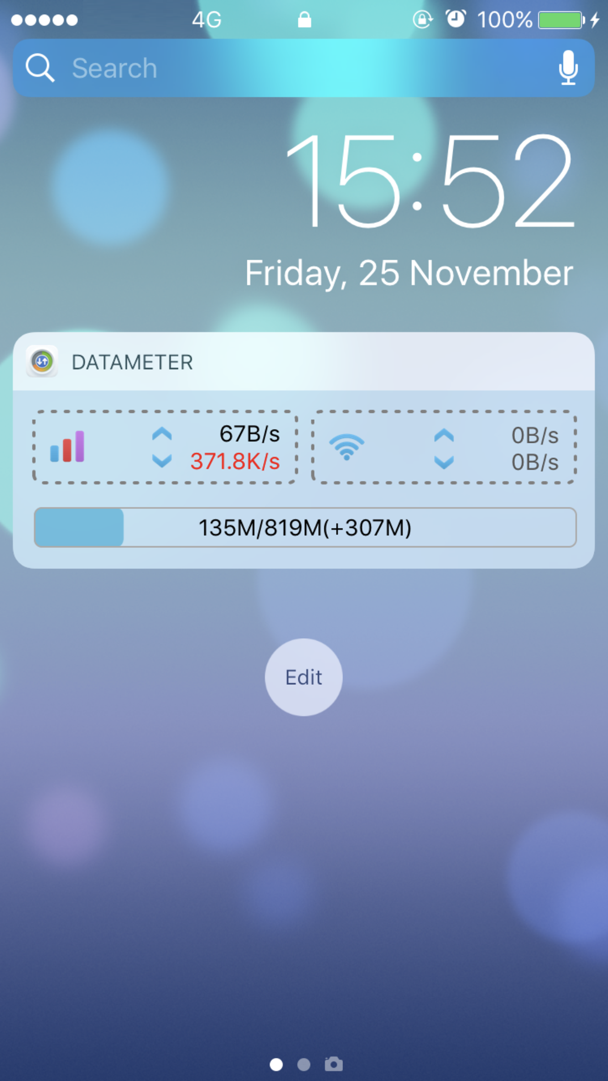 DataMeter - Track Data Widget