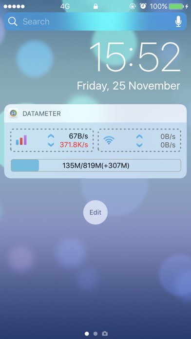 DataMeter - Track Data Widgetのおすすめ画像1