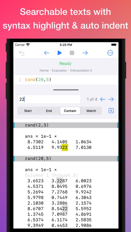 SIMO : MATLAB programming app screenshot-3