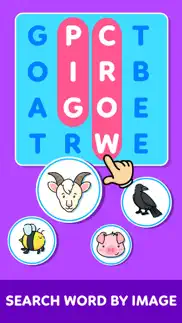 word search for kids games 3+ iphone screenshot 1