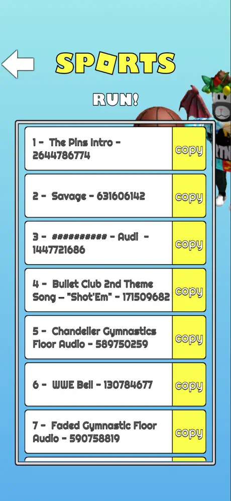 Music Codes for Roblox Robux