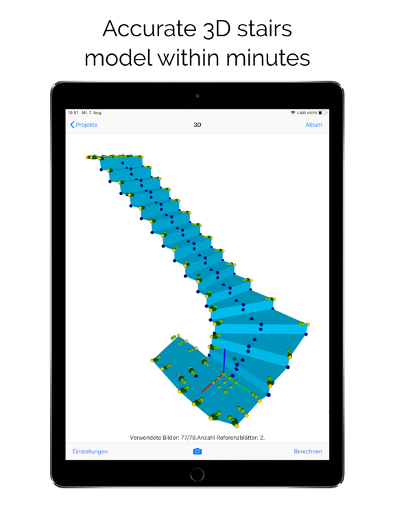 Screenshot #4 pour StairsMeasure
