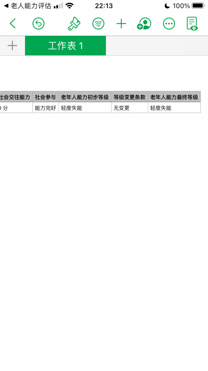 Elderly Ability Assessment