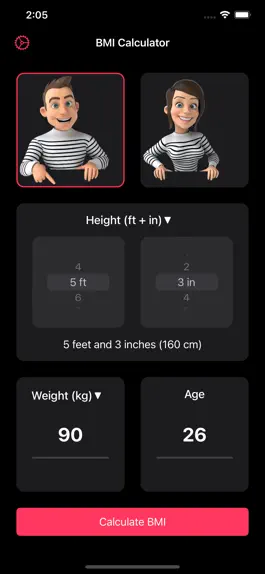 Game screenshot BMI Weight Loss Calculator mod apk