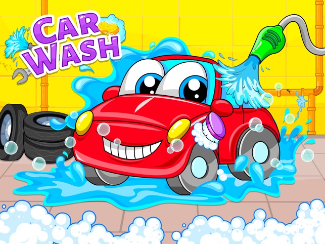 Kids Car Wash Garage: Cleaning Games for kids::Appstore for  Android
