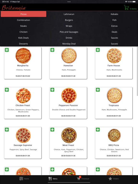 Screenshot #4 pour Britannia Kebab Pizza