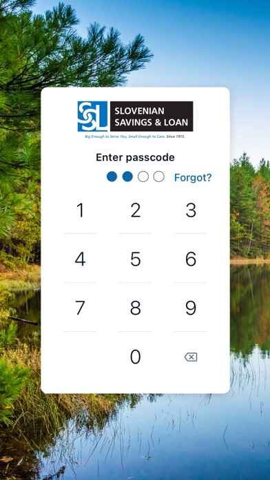 Slovenian Savings and Loan Screenshot