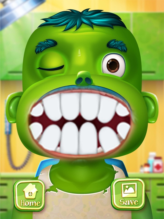 Screenshot #4 pour Mini Superheroes Crazy Dentist