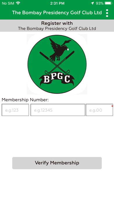 BPGC Connect Screenshot