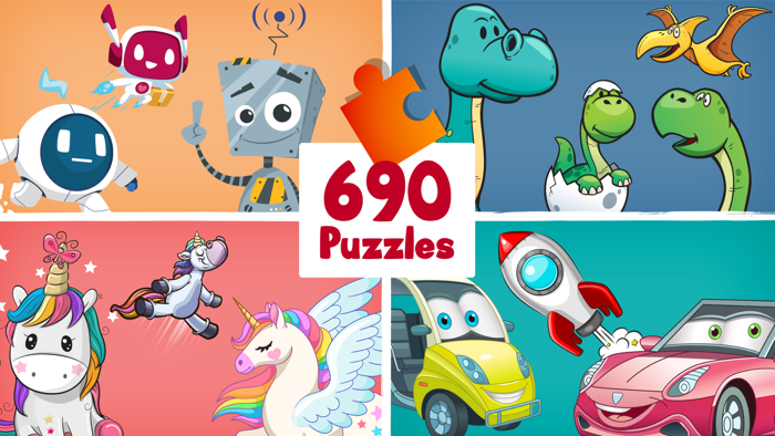 Puzzle games for kids learning