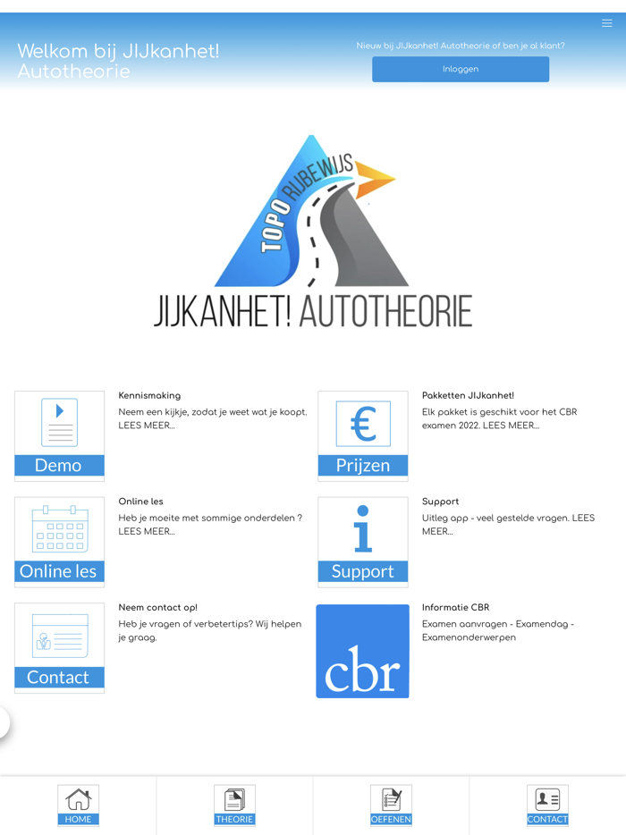 CBR Autotheorie and oefenexamens