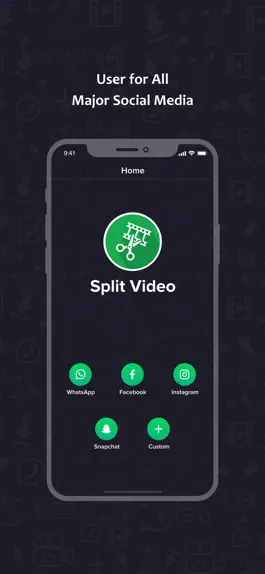 Game screenshot Video Split For Social apk