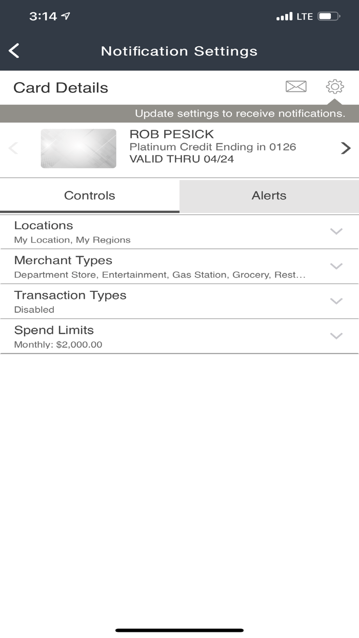 Financial First Card Manager