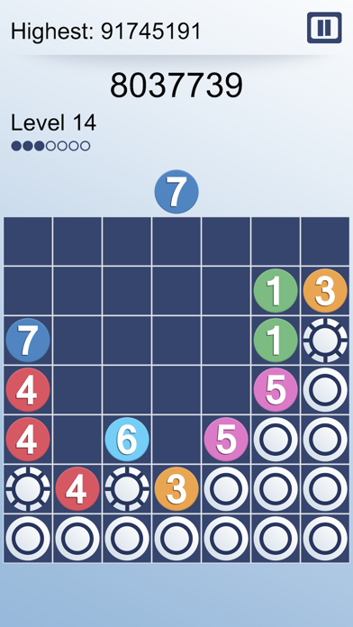 Lynnsee Number Drop Screenshot