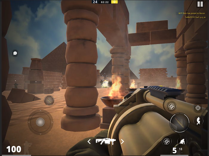 لعبة حرب الصحراء - العاب تحدي