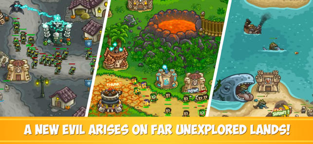 ‎ภาพหน้าจอ Kingdom Rush Frontiers TD