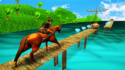 Horse Run in Temple Screenshot