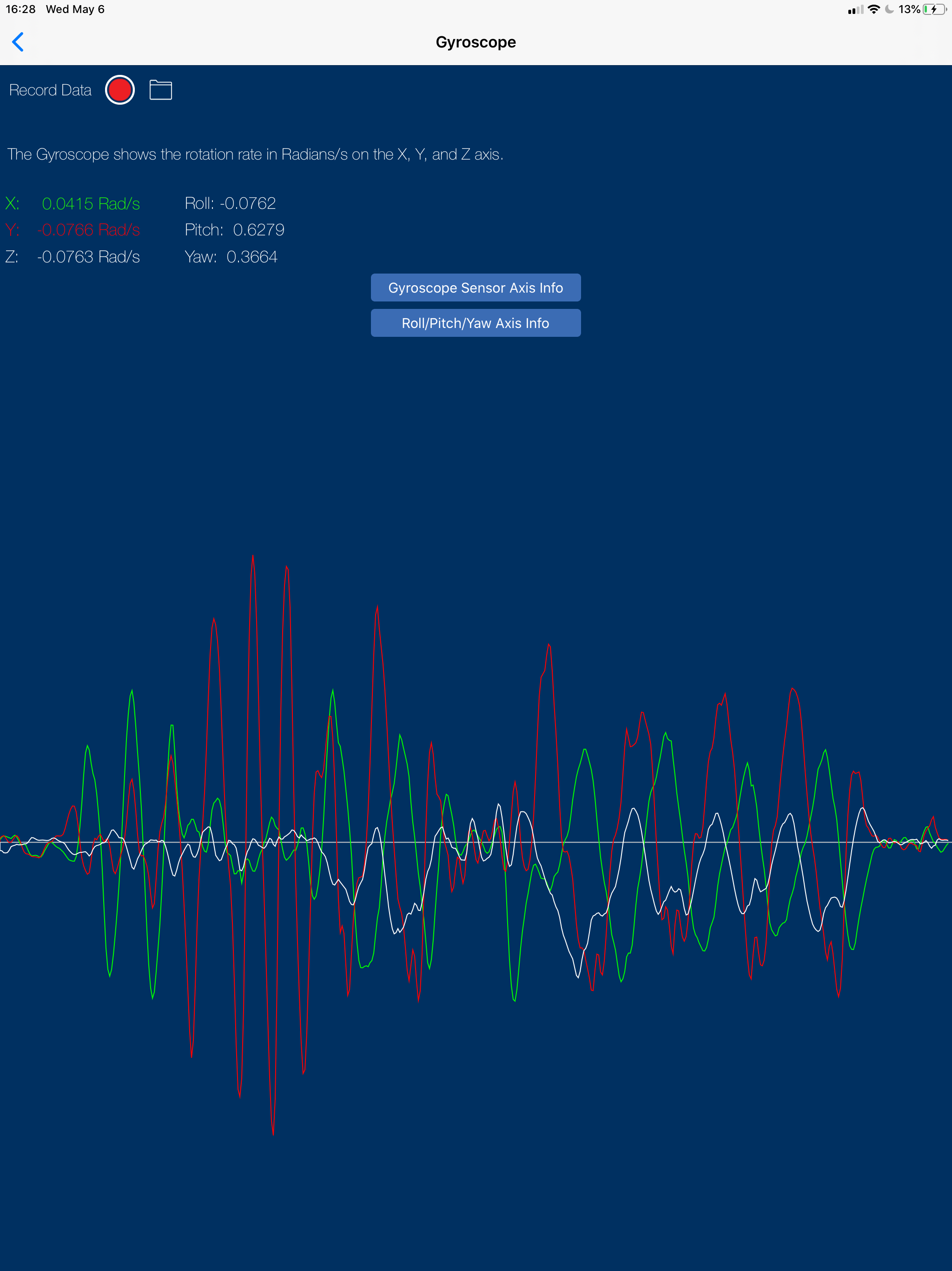 Sensor Play - Data Recorder screenshot 13