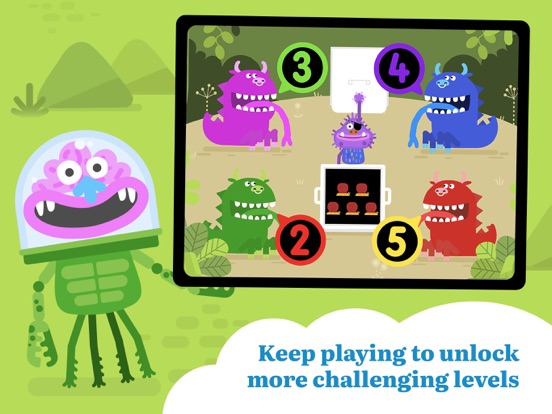 Teach Monster Number Skills screenshot 4