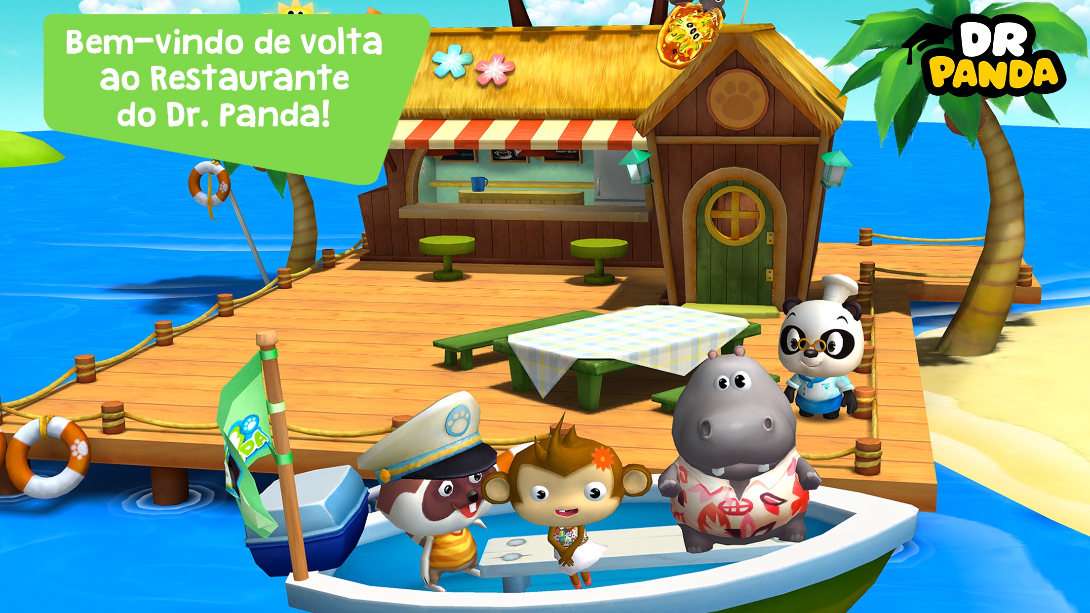 Screenshot do app Dr. Panda Restaurante 2