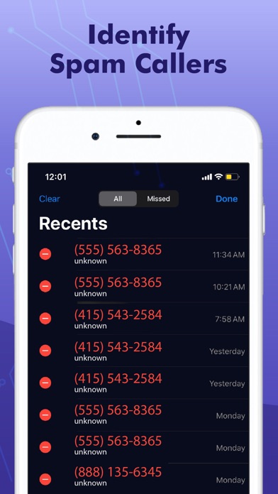 Call ID - Call Blocker Screenshot